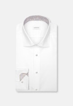 Shaped Business Hemd Uni in Weiß |  Seidensticker Onlineshop