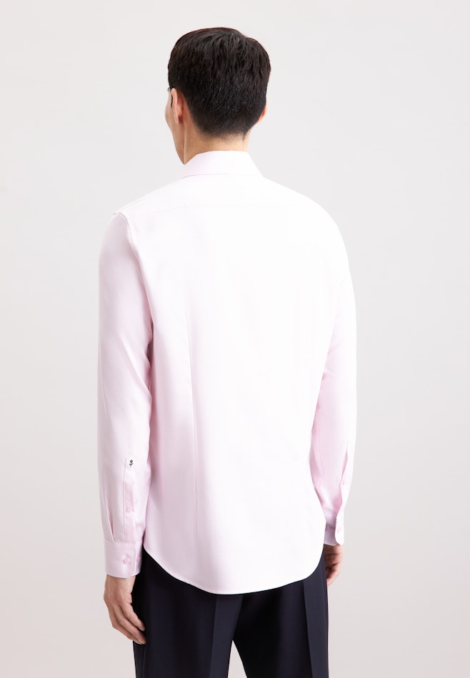 Shaped Business Hemd Uni in Rosa | Seidensticker Onlineshop