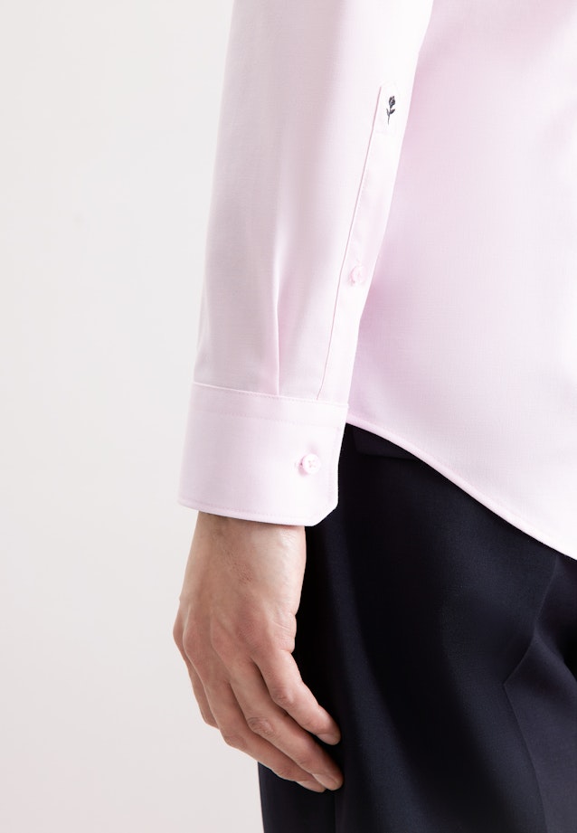 Shaped Business Hemd Uni in Rosa |  Seidensticker Onlineshop