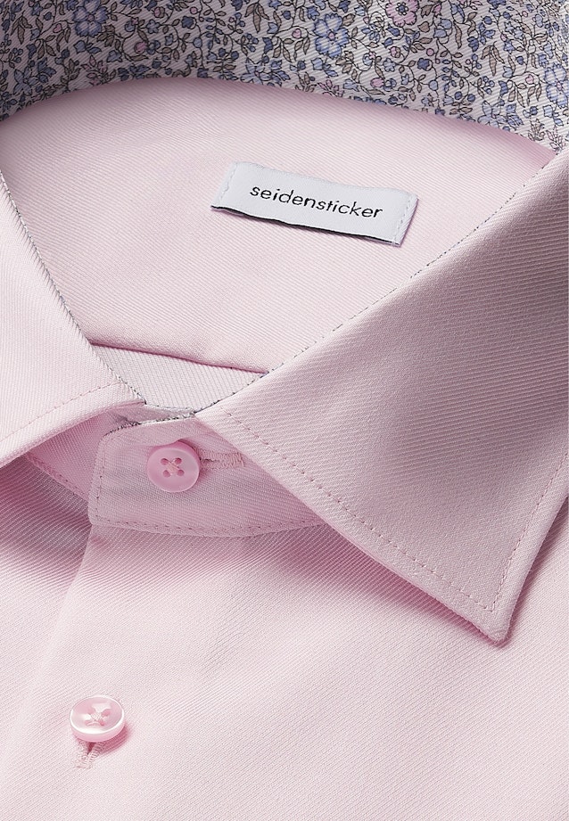 Shaped Business Hemd Uni in Rosa |  Seidensticker Onlineshop