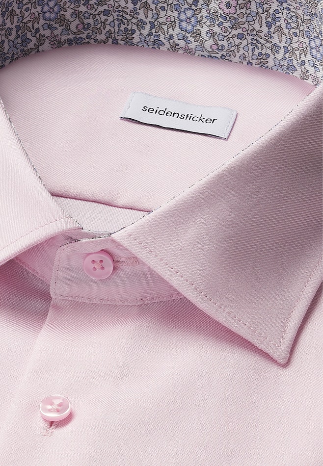 Shaped Business shirt Uni in Rosa | Seidensticker online shop