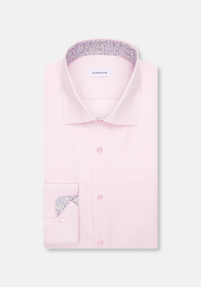 Shaped Chemise d'affaires Uni dans Rose Fuchsia | Boutique en ligne Seidensticker