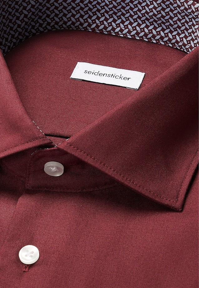 Comfort Business Hemd Uni in Rot |  Seidensticker Onlineshop