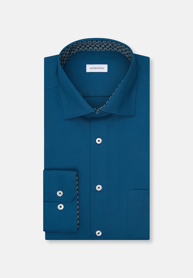 Comfort Business Hemd Uni in Grün |  Seidensticker Onlineshop