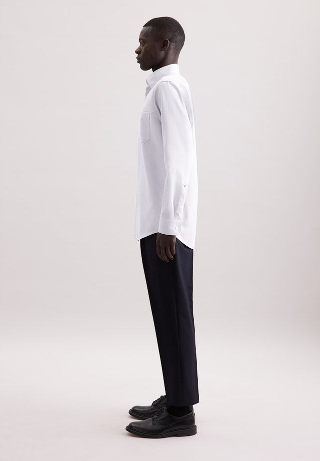 Comfort Business Hemd Struktur in Grau |  Seidensticker Onlineshop