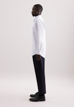 Comfort Business Hemd Struktur in Grau |  Seidensticker Onlineshop