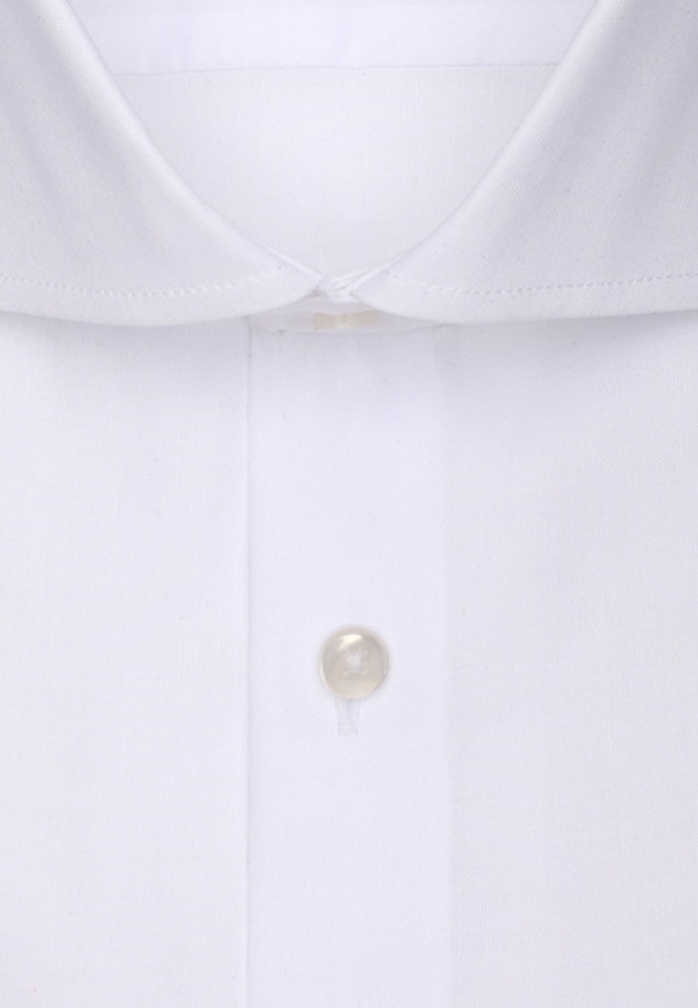Shaped Business Hemd Uni in Weiß |  Seidensticker Onlineshop