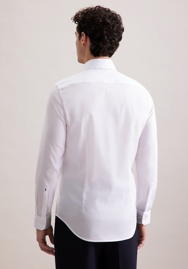 Shaped Business Hemd Uni in Weiß | Seidensticker Onlineshop
