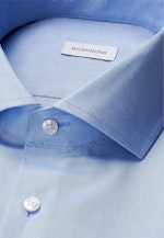 Shaped Business Hemd Uni in Mittelblau |  Seidensticker Onlineshop