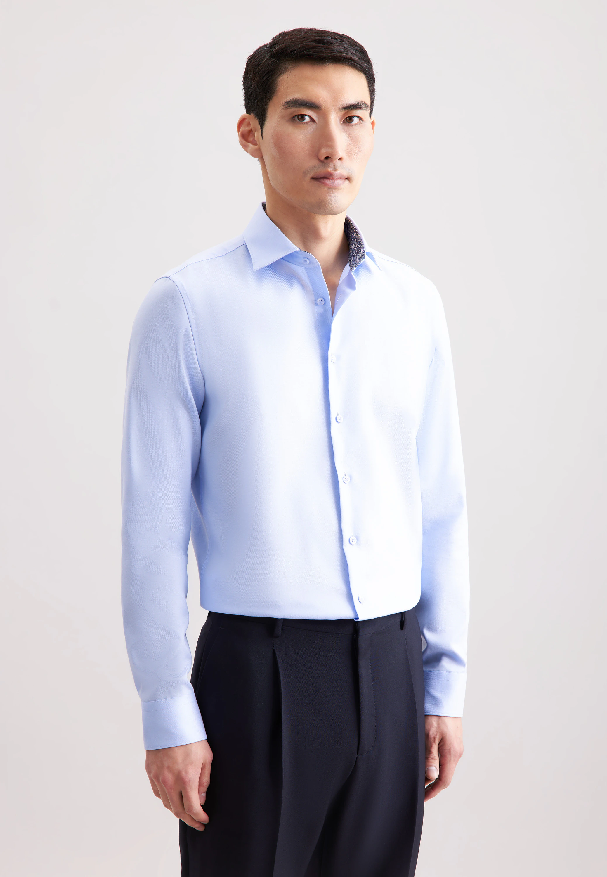 X-Slim Business Hemd Blau