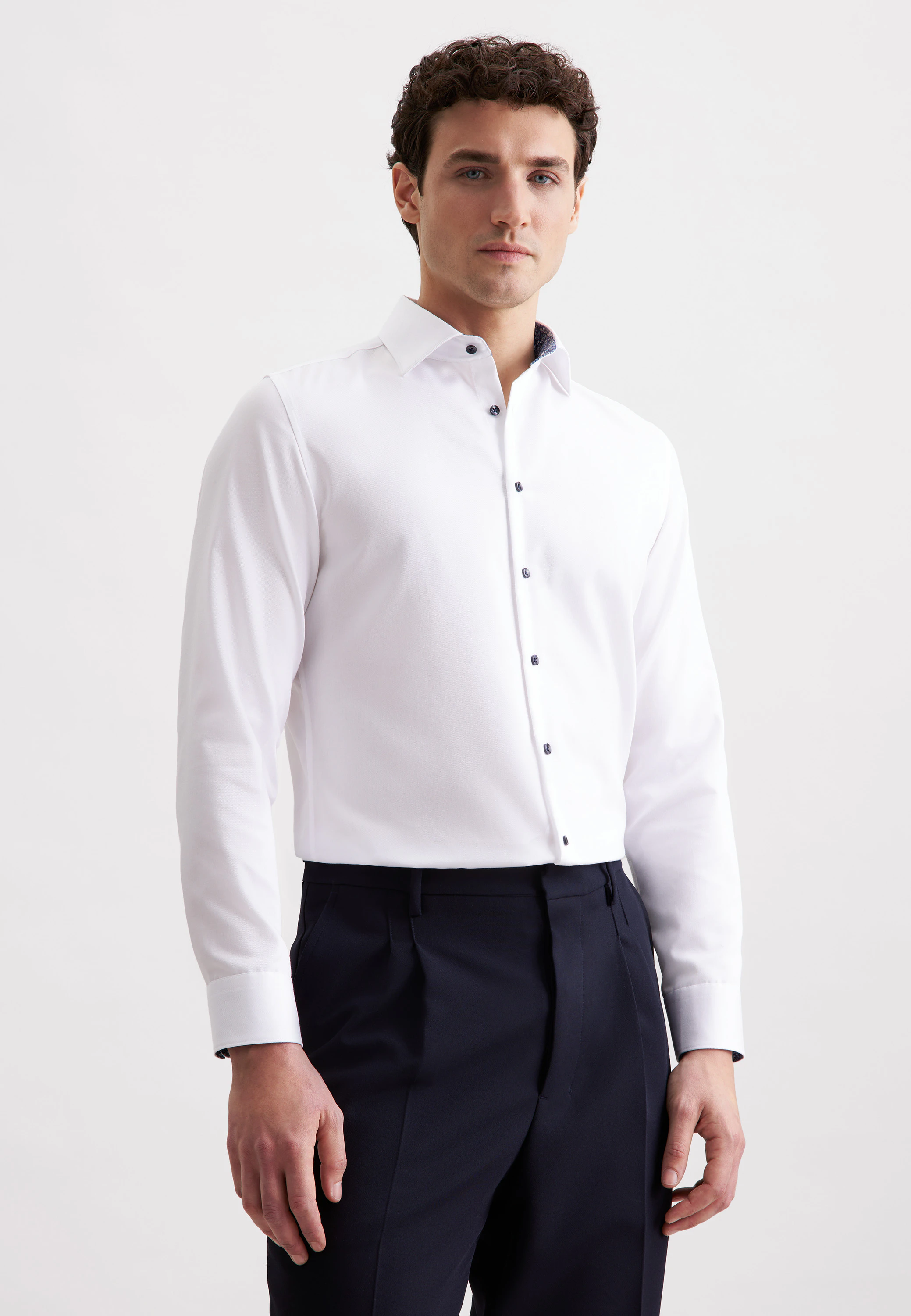 X-Slim Business Hemd Weiß