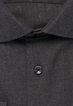 X-Slim Flanellhemd Uni in Grau |  Seidensticker Onlineshop