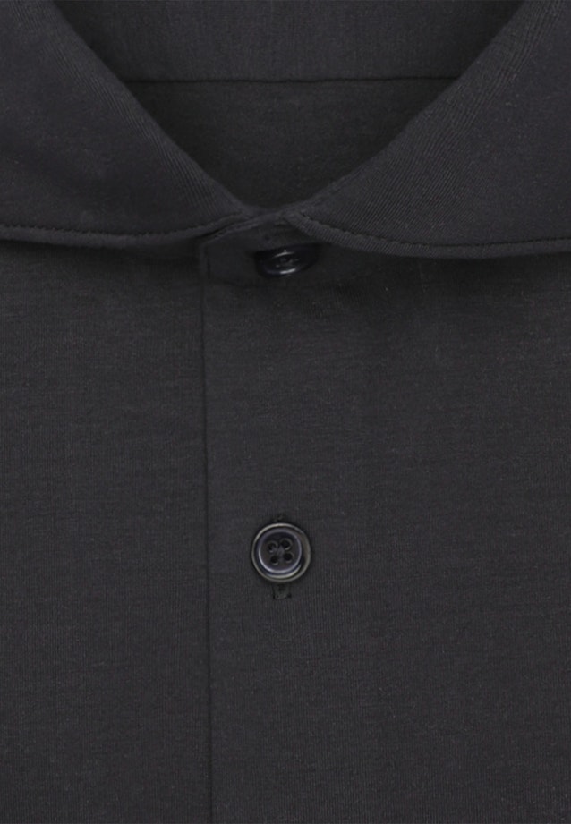 Shaped Chemise en jersey Uni in Gris |  Seidensticker Onlineshop