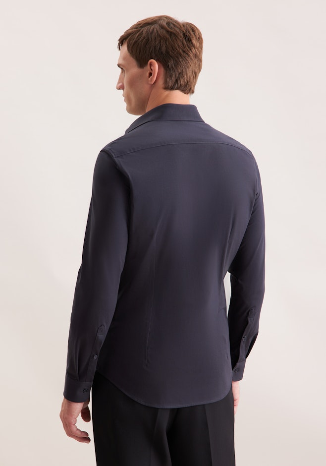 Shaped Jerseyhemd Uni in Grau | Seidensticker Onlineshop