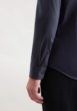 Shaped Chemise en jersey Uni in Gris |  Seidensticker Onlineshop