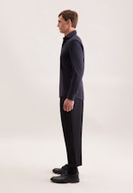 Shaped Jerseyhemd Uni in Grau |  Seidensticker Onlineshop