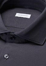 Shaped Jerseyhemd Uni in Grau |  Seidensticker Onlineshop