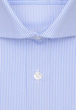 X-Slim Business shirt Stripes in Mittelblau |  Seidensticker Onlineshop
