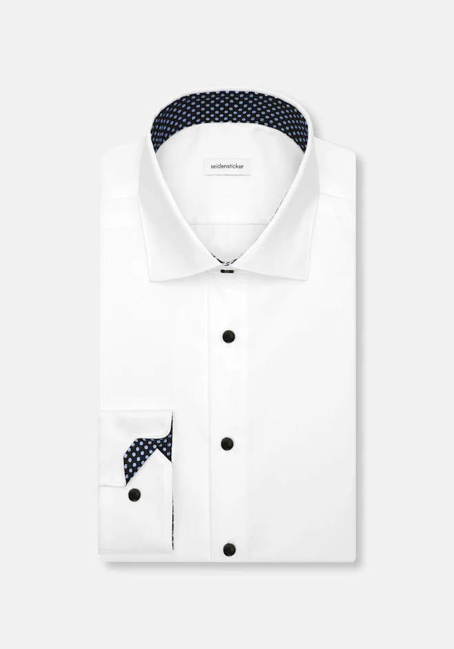 Slim Chemise d'affaires Uni dans Blanc | Boutique en ligne Seidensticker
