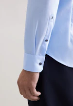 Slim Business shirt Uni in Mittelblau |  Seidensticker Onlineshop