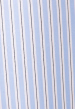 Getreifte Hemdbluse aus Baumwolltwill in Hellblau |  Seidensticker Onlineshop