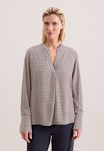 Tunika aus Viskose mit Print in Rot |  Seidensticker Onlineshop