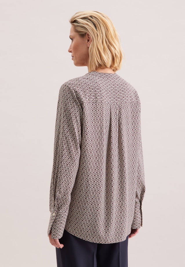 Tunika aus Viskose mit Print in Rot |  Seidensticker Onlineshop