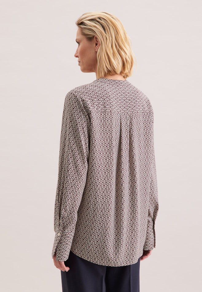 Tunika aus Viskose mit Print in Rot | Seidensticker Onlineshop