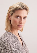 Tunika aus Viskose mit Print in Rot |  Seidensticker Onlineshop