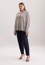 Tunika aus Viskose mit Print in Rot |  Seidensticker Onlineshop