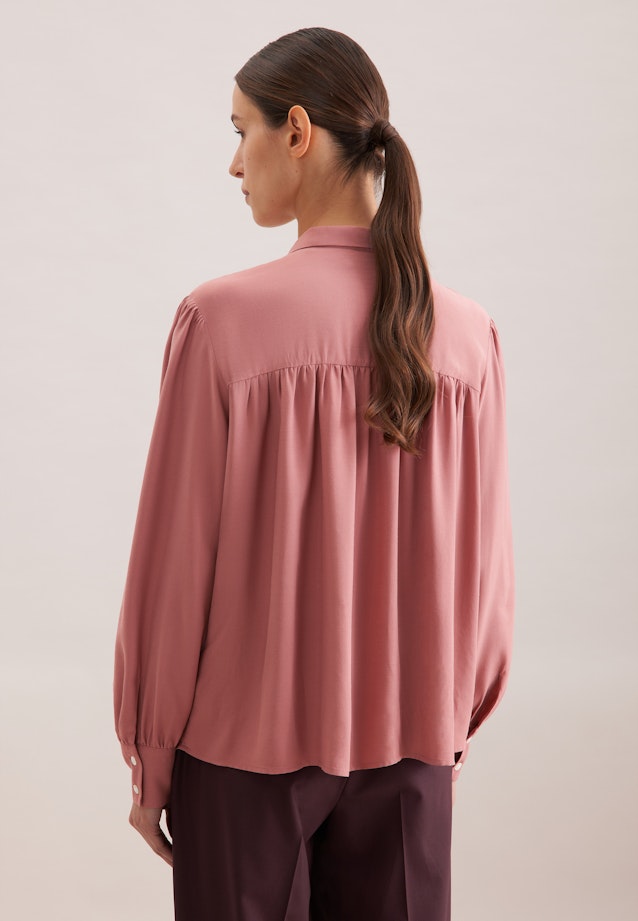 Schluppenbluse aus Viskose in Rosa |  Seidensticker Onlineshop