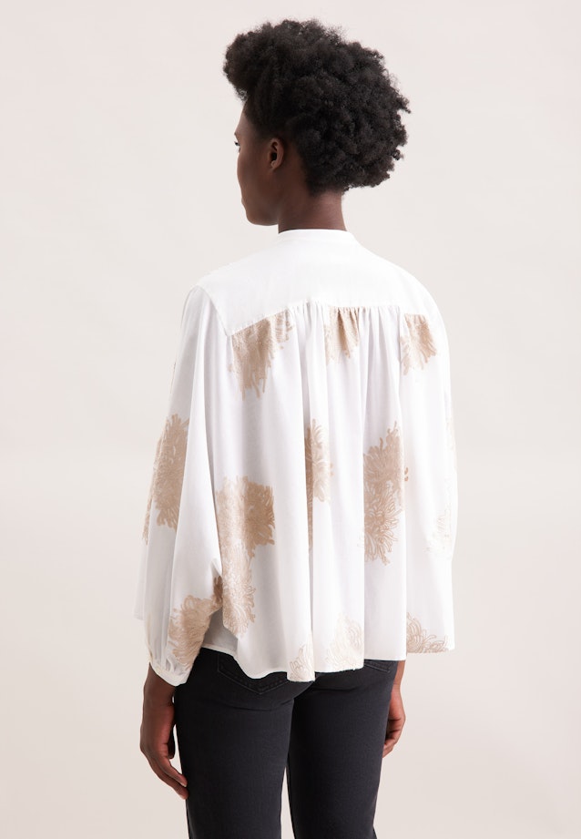 Stickerei Bluse mit Fledermausärmeln in Ecru |  Seidensticker Onlineshop