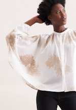 Stickerei Bluse mit Fledermausärmeln in Ecru |  Seidensticker Onlineshop