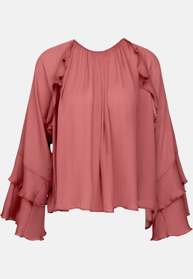 Raglanbluse mit Volants in Rosa |  Seidensticker Onlineshop
