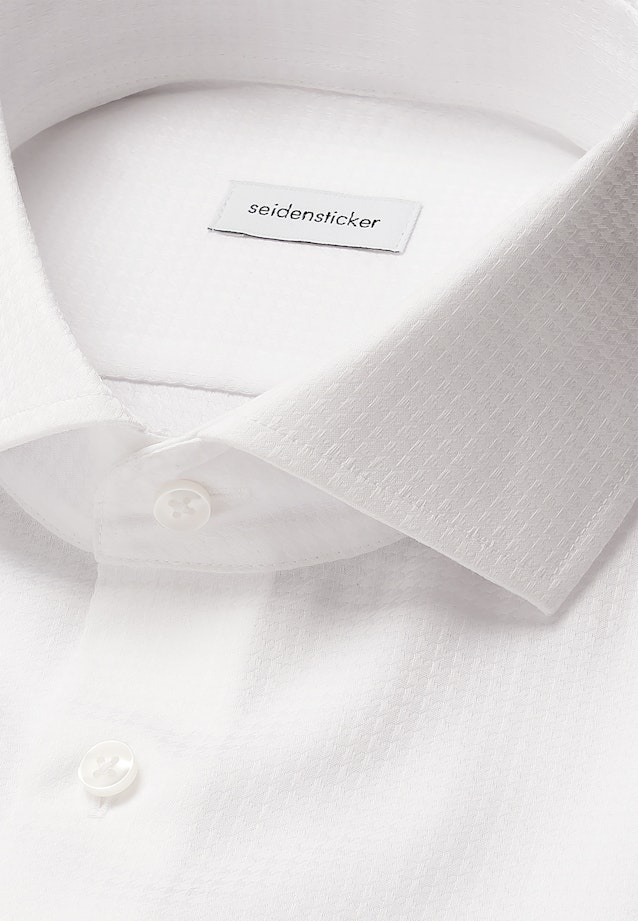 Slim Business shirt Pepita in Weiß |  Seidensticker Onlineshop
