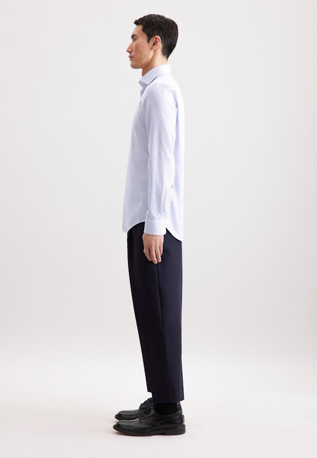 Slim Chemise d'affaires Imprimé in Bleu Moyen |  Seidensticker Onlineshop