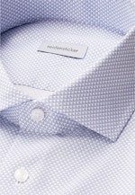 Slim Chemise d'affaires Imprimé in Bleu Moyen |  Seidensticker Onlineshop