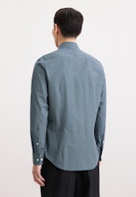 Slim Business shirt Print in Grün |  Seidensticker Onlineshop
