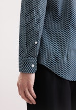 Slim Business shirt Print in Grün |  Seidensticker Onlineshop