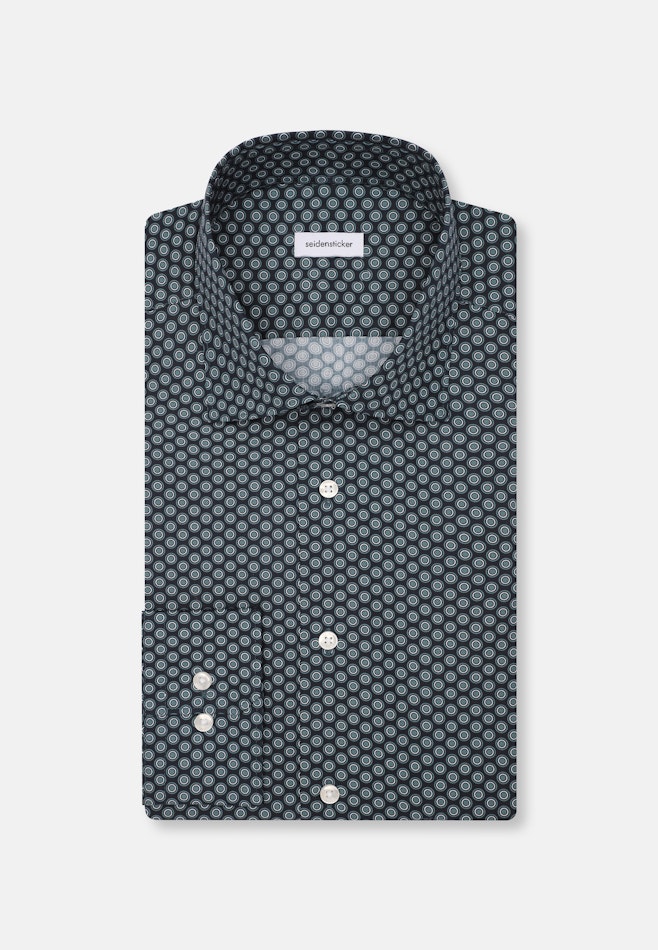 Slim Business shirt Print in Grün | Seidensticker online shop