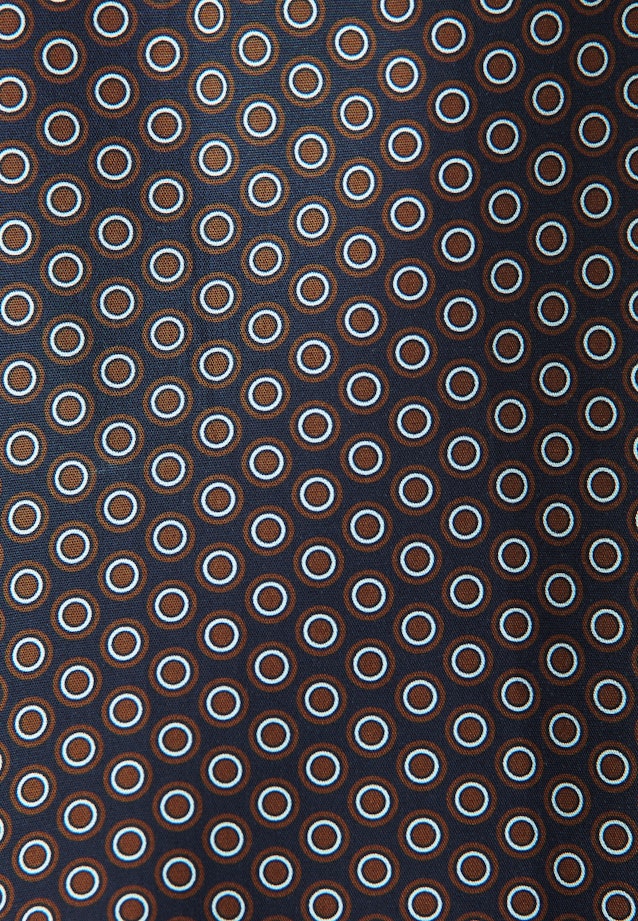 Slim Business Hemd Druck in Braun |  Seidensticker Onlineshop