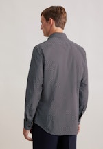 Slim Chemise d'affaires Imprimé in Marron |  Seidensticker Onlineshop