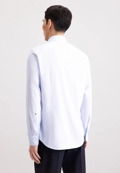 Slim Business Hemd Gestreift in Hellblau |  Seidensticker Onlineshop