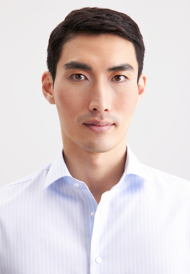 Slim Chemise d'affaires Rayures in Bleu Clair |  Seidensticker Onlineshop