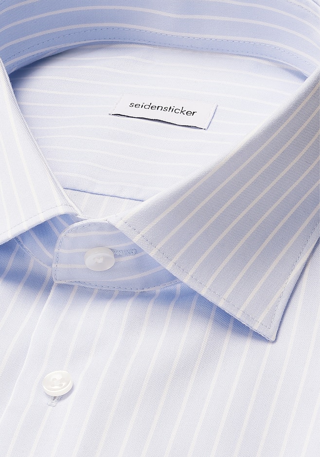 Slim Chemise d'affaires Rayures dans Bleu Clair | Boutique en ligne Seidensticker