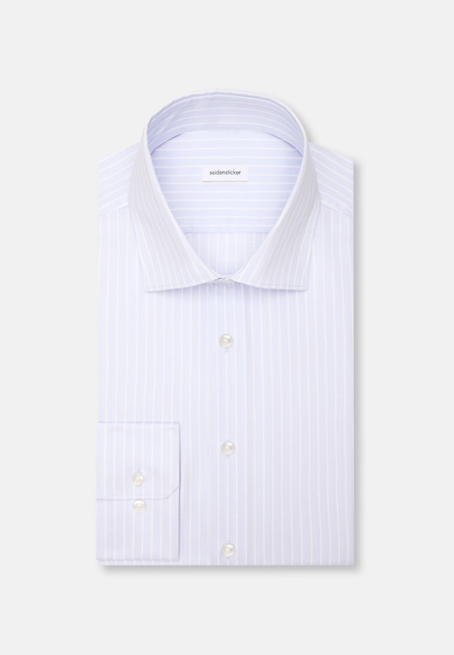 Slim Business Hemd Gestreift in Hellblau | Seidensticker Onlineshop