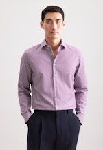 Slim Business Hemd Gestreift in Lila |  Seidensticker Onlineshop