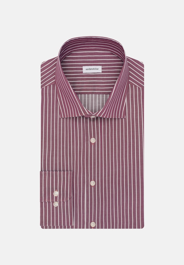 Slim Business Hemd Gestreift in Lila |  Seidensticker Onlineshop