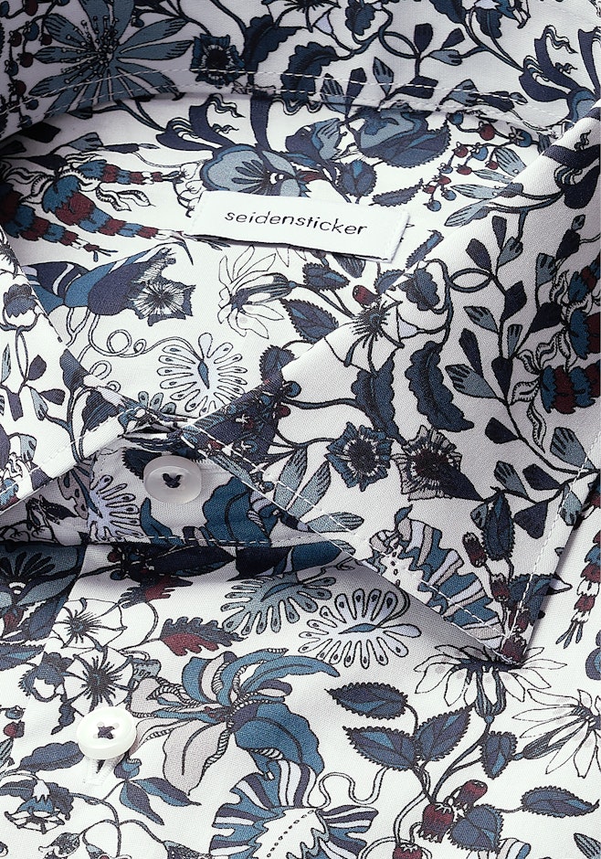 Slim Chemise d'affaires Floral dans Vert | Boutique en ligne Seidensticker