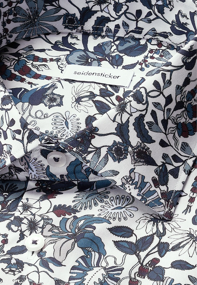 Slim Business shirt Floral in Grün |  Seidensticker Onlineshop